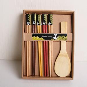 Quality 4 Pairs Bamboo Sushi Chopsticks Set Chinese , BBQ Dishwasher Safe Chopsticks wholesale