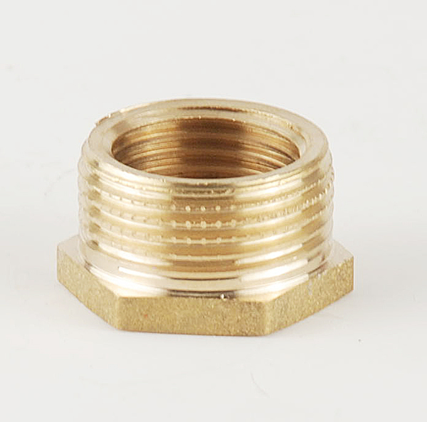 OEM 3/4 In. FIP X 1/2 In. FIP Brass Pipe Fittings Brass Reducing Coupler non rusting