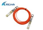 InfiniBand QDR QSFP Fiber Cable , Compatible Huawei / Cisco AOC Cables QSFP-40G