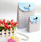 paper gift bag with bowknot ,cake bag