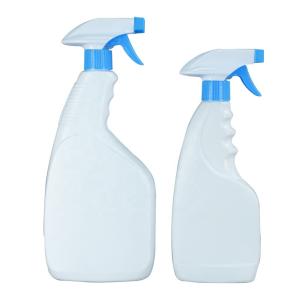 Quality Cleanser Detergent Plastic PE Spray Bottle With Nozzle 950ml 500ml wholesale