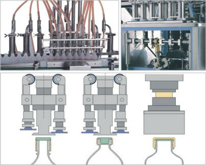 Food Peanut Butter Filling Machine Sealing Line Automatic 380V