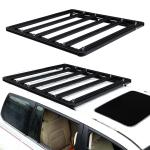 TOYOTA LC 200 Flat Roof Racks Lightweight Aluminum Alloy Tray with Backbone