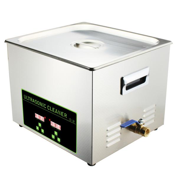 Cheap Lab Ultrasonic Dental Cleaner Machine Stainless Steel 15L Multiple Frequency for sale