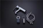 Stainless Steel Bathroom Vessel Sink Faucets , Waterfall Bathroom Basin Faucets