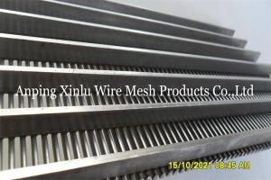 Quality Food Processing Wedge Wire Johsnon Type Slot Screen Panels Customized wholesale