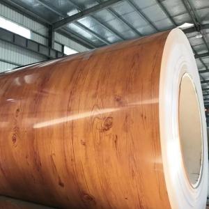 Quality Wood Grain Printed PPGI Steel Coil G550 Prepainted Galvanized Coil wholesale