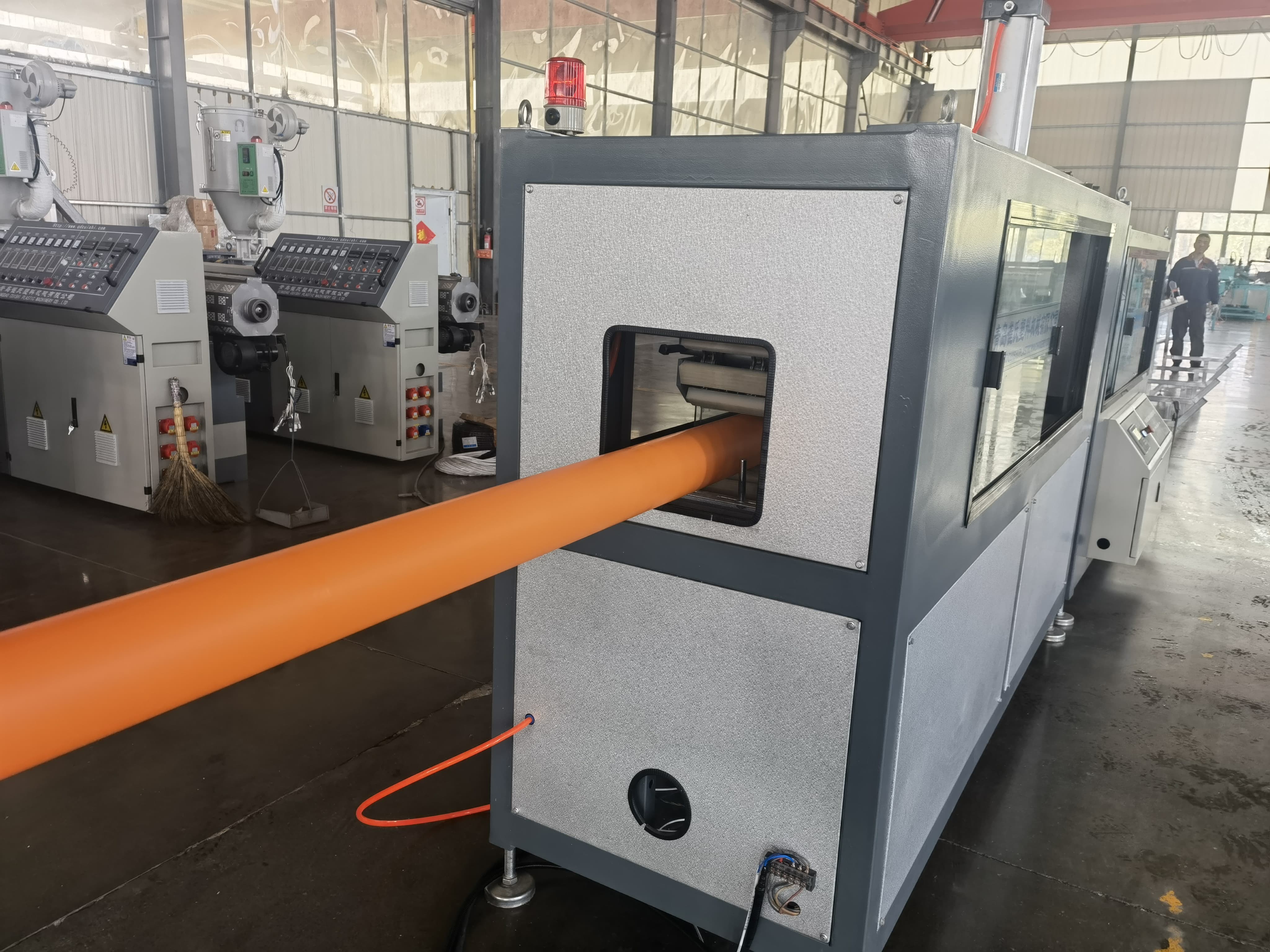 Cable Conduit Pipe Extruder Machine Line For PVC PPR PE HDPE MPP Pert Plastic Water Tube Production