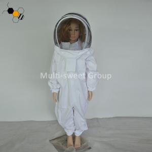 Quality White Hooded Ventilated 150cm Children Bee Protection Suit wholesale