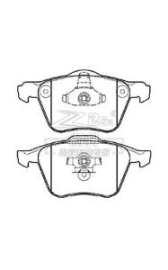 Quality Ceramic Volvo Xc90 Front Brake Pads D979 OEM 2742856 ATE Braking System wholesale