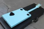 Custom Vintage Grand G5810 Bo Diddley Light Green Suqare Electric Guitar