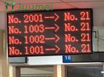 Indoor Wirelss Electronic Number Counter Supports Background Music