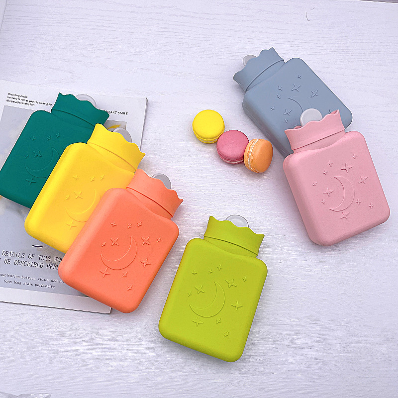 2 Liter Silicone Hot Water Bottle With Screw Cap Silicone Hot Water Bag