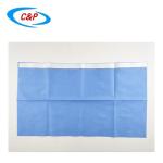 Disposable Blue SMS General Surgery Drape Pack Medical Supplies