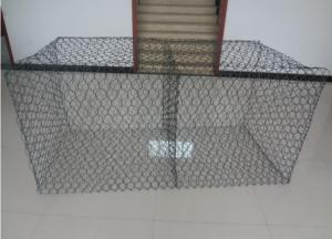 Quality 2x1x1m Hex Welded Galvanized Gabion Box Al Coated 2.2mm Tie Wire wholesale