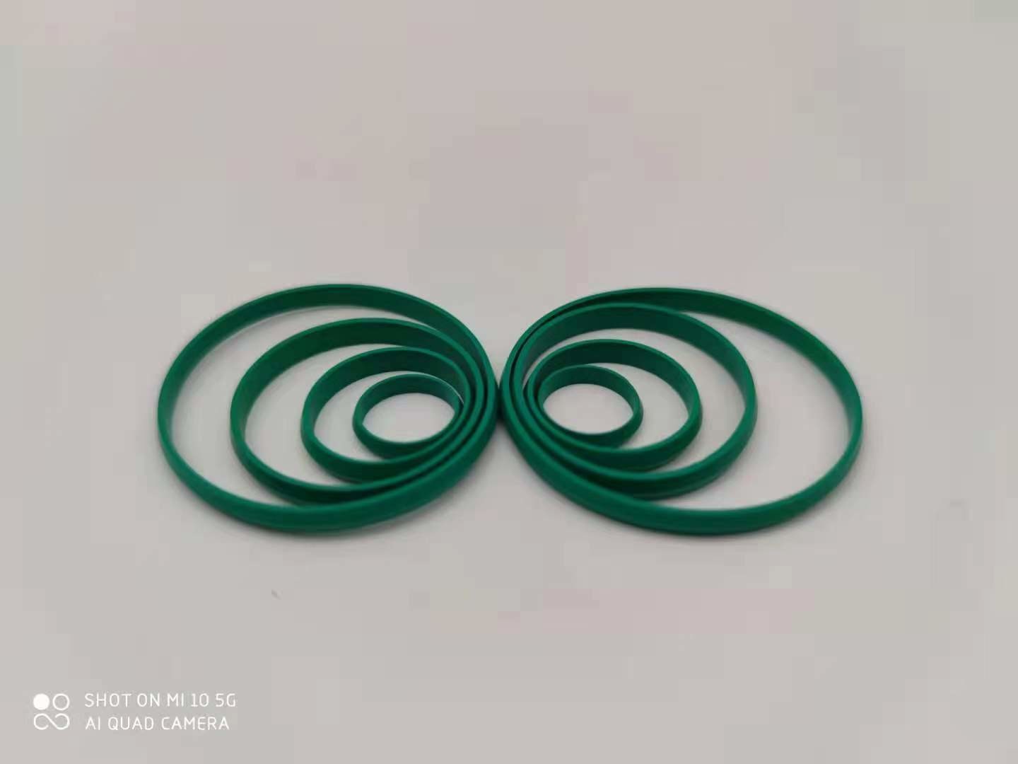 Green FKM Walform O Rings Seals Material 80mpa Used For Hydraulic Steel Pipe