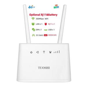 Quality Universal Portable 4G WiFi Modem Fast Lte Upload 51.0Mbps Max Download Speed 150Mbps wholesale