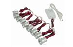 Mini Dimmable Spot DownLights led For Bathroom/Washroom Lighting 1W*9pcs/set