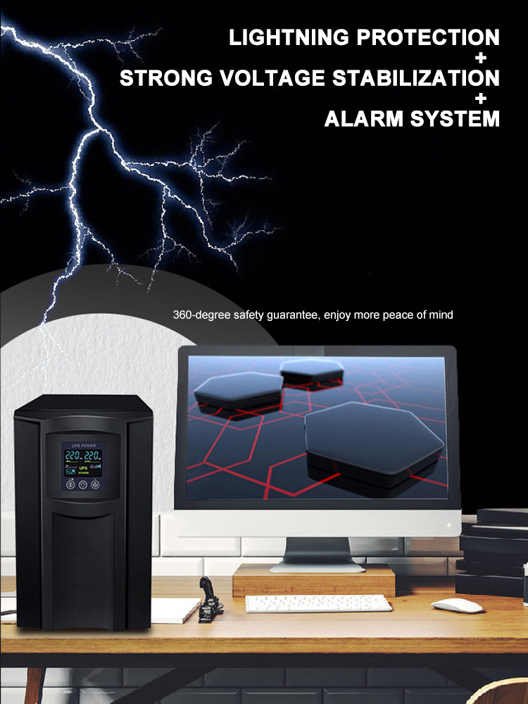 Uninterruptible Power Supplies (Ups) 2400 Wh Electric Energy Ups For Industrial
