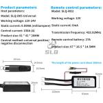 ES-100 Electronics Serious Battery Powered Control Current 150A for Industrial