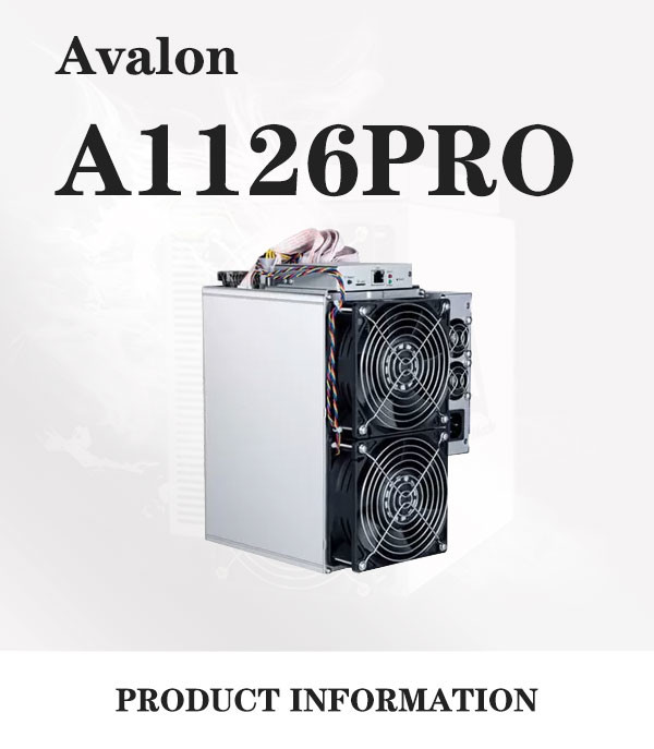 50W/T 54T/W 57W/T Asic BTC Miners , Canaan Avalon A1126 PROS 60T 64T 68T