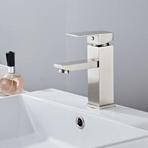 Quality Brass Single Hole Single Handle Basin Mixer In Chrome wholesale