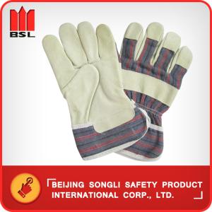 Quality SLG-88PASA Pig grain leather working safety gloves wholesale