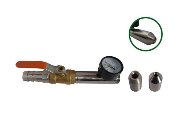 IPX5 IPX6 Ф6.3 Or 12.5 mm Hose Nozzle For Protection Against Water Jets Ingress