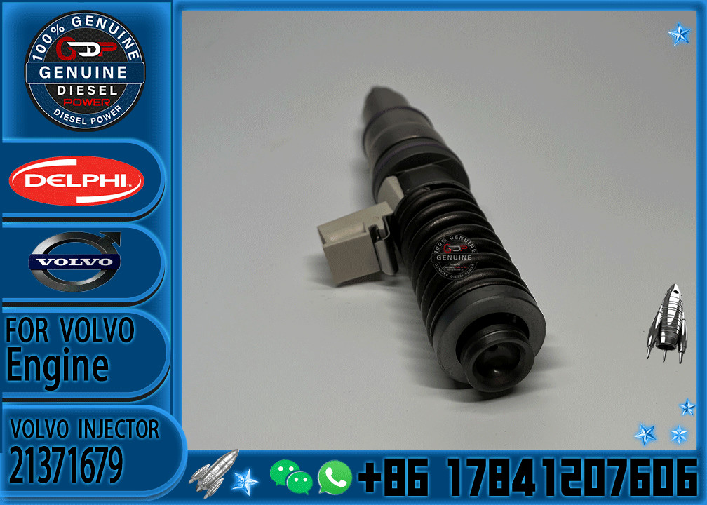 Diesel Engine Common Rail Inyector Unit Fuel Injector BEBE4D25001 21371679 85003268 21340616 For VOLVO MD13 EURO 5
