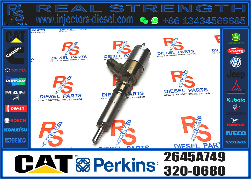 Common Rail fuel Injector 2645A749 320-0690 2645A734 10R-7674 10R-7668 10R-7938 for CaterpillarC6.6