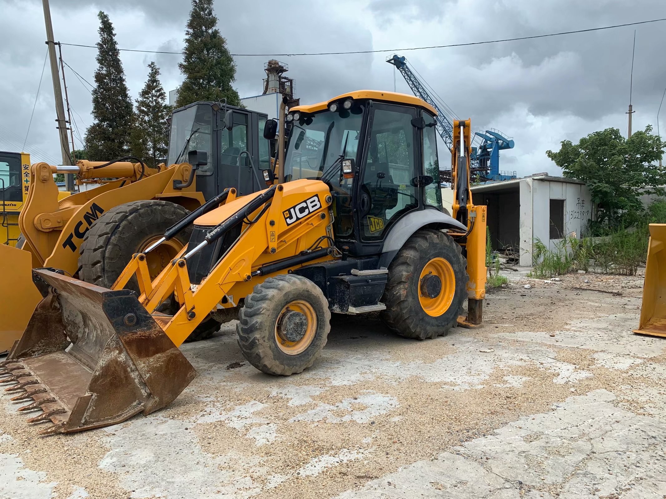 2015 Year Used JCB 3CX ECO Backhoe Loader Made In UK.Used JCB 4 Wheels Drive Backhoe Loader