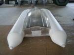 Clear Bottom Boat With Transparent PE Bottom , 360cm V Shape Glass Floor Boat
