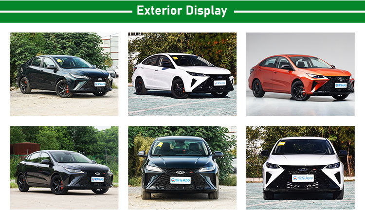 Chery Arrizo 5 GT 2024/2023 Rear Window Electric One Key Lifting 50-80L Fuel Tank Capacity High Speed Vehicle