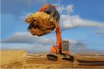 Stone Grab Cat Excavator Parts , Komatsu Grader Spare Parts High Precision