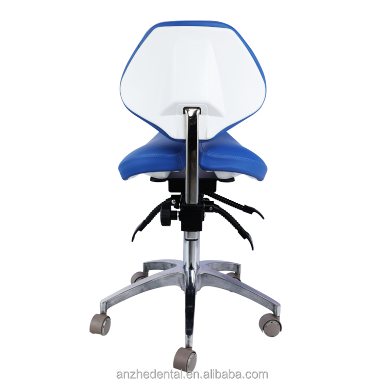 Hospital Furniture Dentist Stool Dental Saddle Seat 360 Degree Rotation Dentist Chair