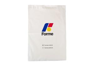 Quality LDPE White Recycled Plastic Shipping Bags Waterproof Custom Size wholesale
