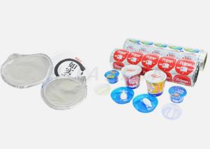 Quality Yogurt Cup Printed Heat Seal Laminated Aluminum Sealing Lidding Film wholesale