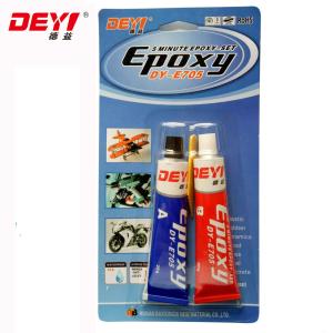 Quality Double Components Adhesives 4 Minute Kwik-Set White Black Gum for Steel Resin Adhesive wholesale