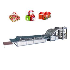 China Paperboard Semi Automatic Flute Laminator Carton Box Laminating Machine on sale