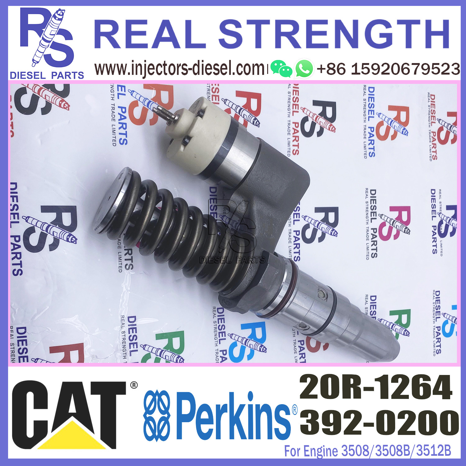 20R1264 20R-1264 for Caterpillar 3508 3512 3516 3524 3920205 CAT Fuel Injector 20R1266 20R-1266 10R1303 10R-1303