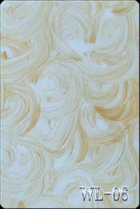 Quality Yellow Whirlpool Cast Acrylic Plastic Perspex Sheet Crafts 1040x620mm wholesale