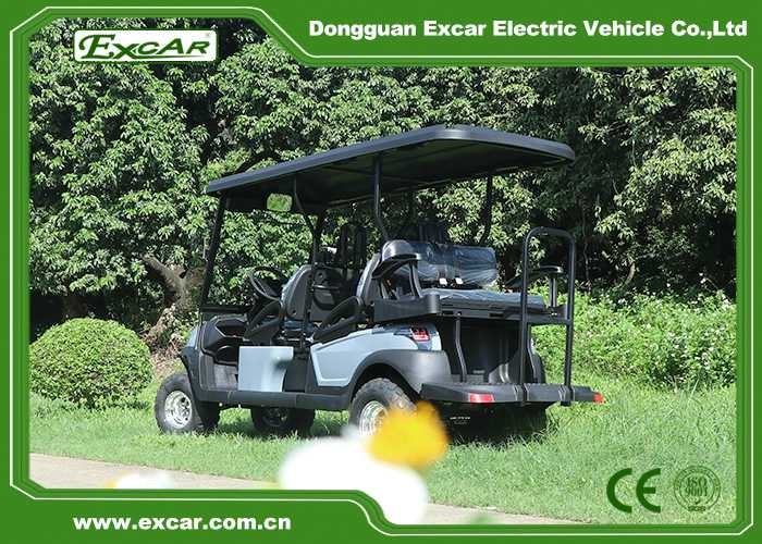 Lithium Battery 6 Passenger Hunting Golf Cart With Flip Flop Seats