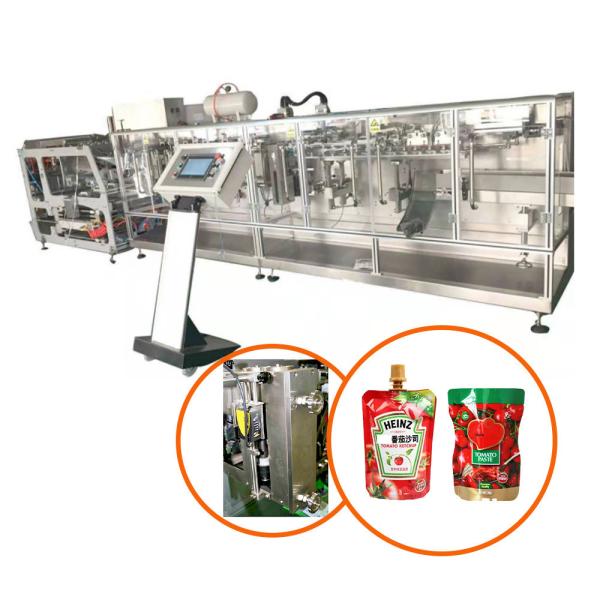 Cheap Automatic Horizontal Doypack Packaging Filling And Sealing Machine For Skin Care Products for sale