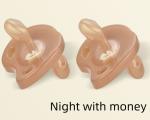 100% Soft Silicone One Piece Pacifier for Babies 6-16 Months Orthodontic Nipple