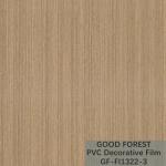 Flowability PVC Decorative Film Scratch Resistance Wooden Grain