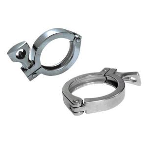Quality Stainless Steel Sanitary High Pressure Clamps / Ss Tc Clamp 2-6 Bar Pressure wholesale
