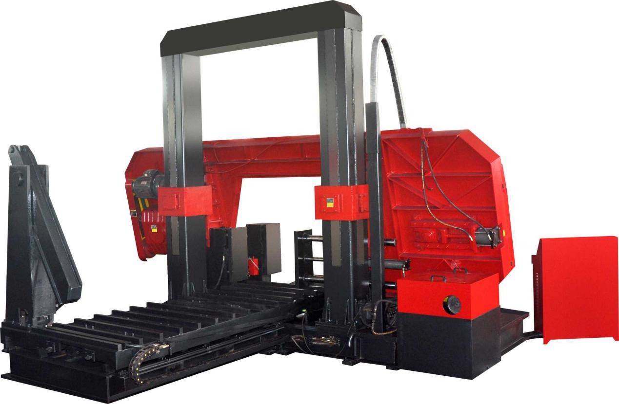 China market sales GB42150 square column horizontal metal/wood cutting band sawing machine with low price