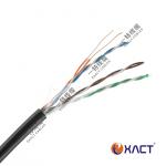 Al/Foil Individual Shield UTP Cat5e Lan Cable for Waterproof Network Communicati