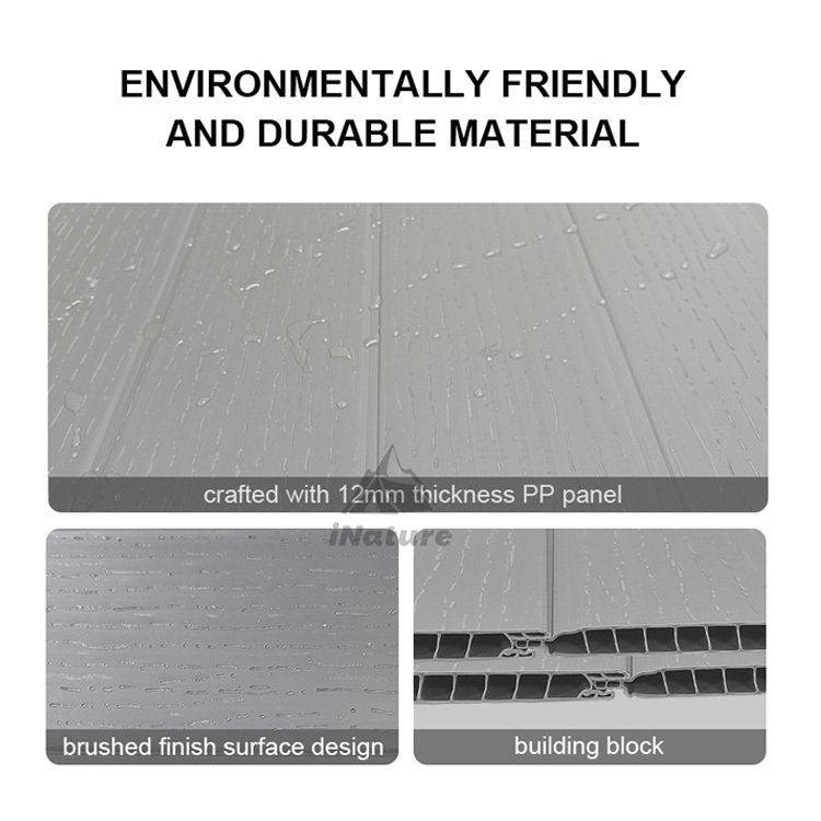 Durable Construction Garden Shed Lean-to Design Waterproof Outdoor Garden Sheds