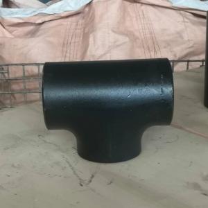 Quality ASTM B16.9 Carbon Steel Tees A234 Reduce 45 Degree Butt Welded Pipe Fitting wholesale